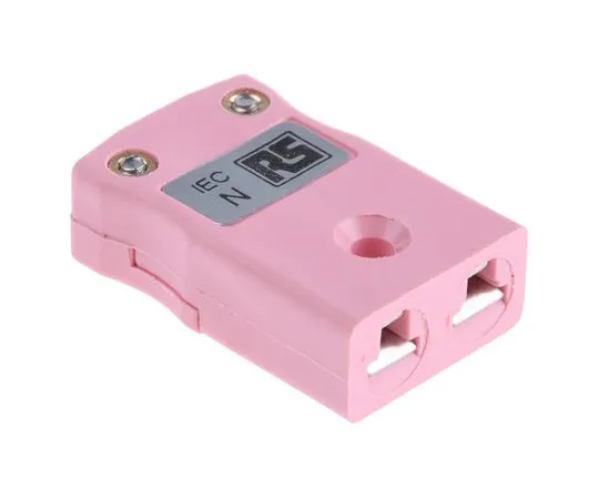 63-4799-08 RS PRO IEC Miniature In-Line Socket Connector for use with Type N Thermocouple Type N, Miniature 455-9821