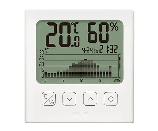 63-7292-27 Digital Thermo-Hygrometer with Graph TT-580-WH