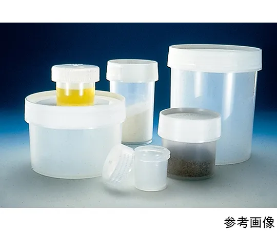 64-7656-46 Wide Mouth Cylindrical Container (PPCO) 30 mL, 12 pcs 2118-0001JP