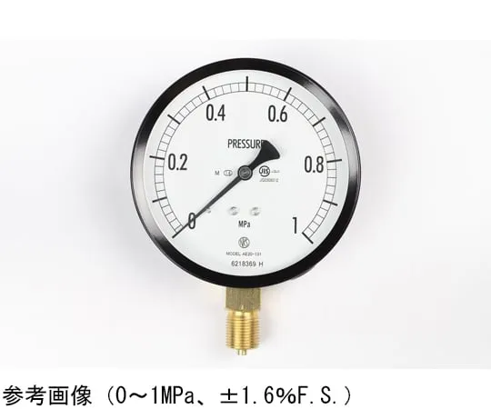 65-4283-47-20 Normal Pressure Gauge (Φ100) Vertical A Frame for Steam with 0.16 MPa Inspection Certificate AE20-131