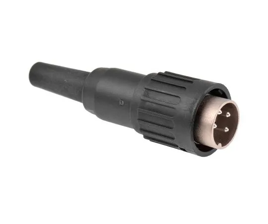 63-4752-55 Amphenol C 091 B Series, 4 Pole Din Plug Plug, 5A, 300 V ac T3324501