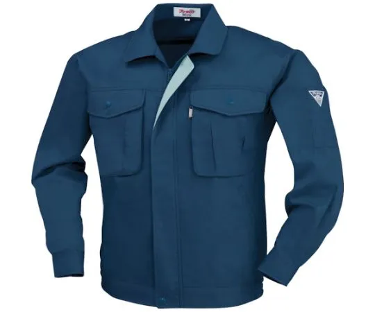 65-8330-03 Long Sleeve Blouson Navy 3L 1294-10-3L