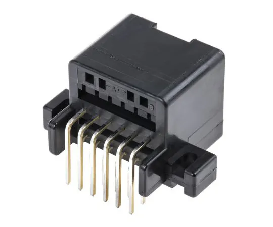63-4859-37 TE Connectivity MULTILOCK 040 Female PCB Header, 2.5mm Pitch, 12 Way, 2 Row Right Angle 174051-2