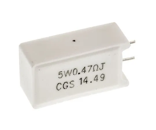 63-4723-92 TE Connectivity 470mΩ 5W Wirewound Resistor ±5% ±300ppm/°C SQMW5R47J