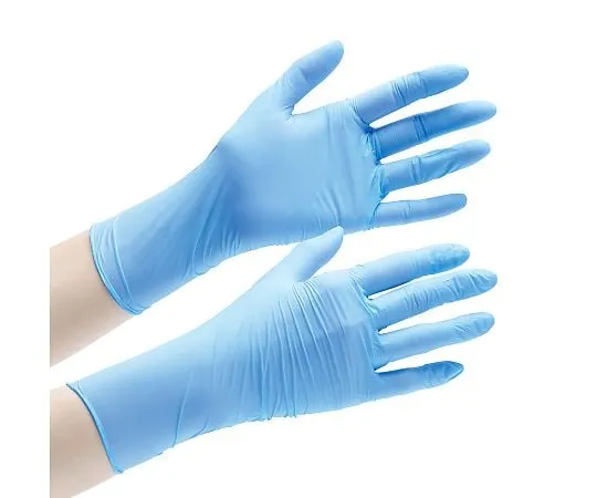 64-1121-77 Nitrile Gloves, No Vulcanization Accelerators, Velte 722 SS, Blue Powder Free, 100 ct VERTE-722-SS