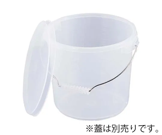 61-6584-86 PP Bucket 13 L PO-13A Body Milky White 5829710