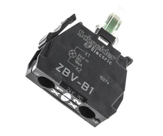 63-4889-73 Schneider Electric Harmony XB Light Block LED White 24 V Screw terminal ZBVB1