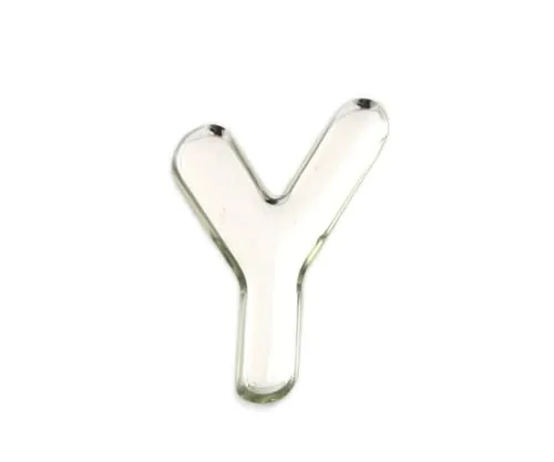 61-7427-99 Silver Metal Characters Y 35mm x 1mm SM35-Y