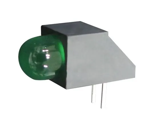 63-4892-76 Kingbright L-1503CB/1LGD, Green Right Angle PCB LED Indicator, Through Hole 2.5 V L-1503CB/1LGD