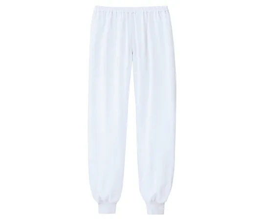 65-1261-72 Work Clothes, Unisex Slacks for Food Industry White 3S VEH30W-SITA-3S VEH30W-SITA-3S
