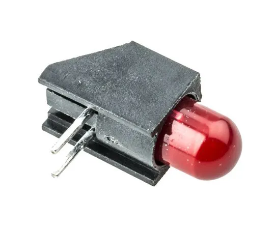 63-4873-55 Dialight 550-2407F, Red Right Angle PCB LED Indicator, Through Hole 2.5 V 550-2407F