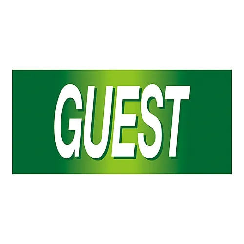 61-3430-20　［Discontinued］Rubber Armband GUEST GW-16L　139616