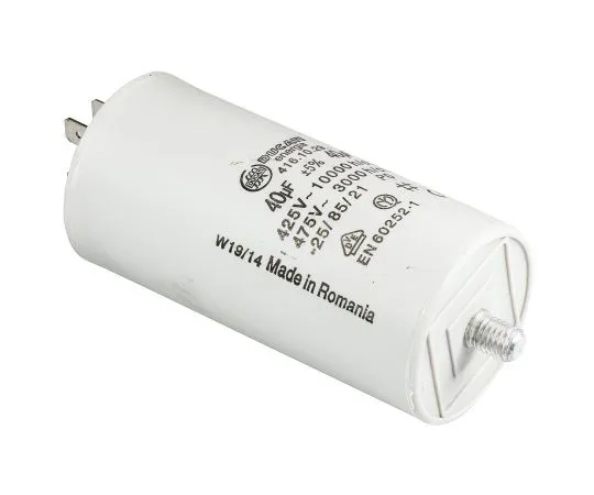 63-4779-53 Ducati Energia 40μF Polypropylene Capacitor PP 450V ac ±5% Tolerance Stud Mount 4.16.10 Series 4.16.10.29.64