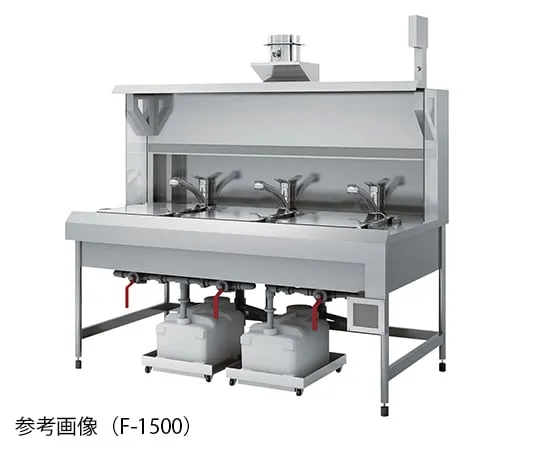 3-7651-01　［Discontinued］E Type Air curtain fixed tank E-type vent air volume approx . 4.5 x m3/min 750 x 750 x 800/1792mm　F-750