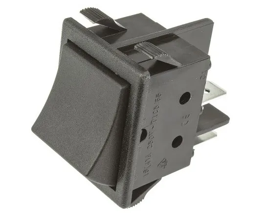 63-4794-71 ZF Double Pole Single Throw (DPST), Latching Rocker Switch Panel Mount WRG32F2BBBNN