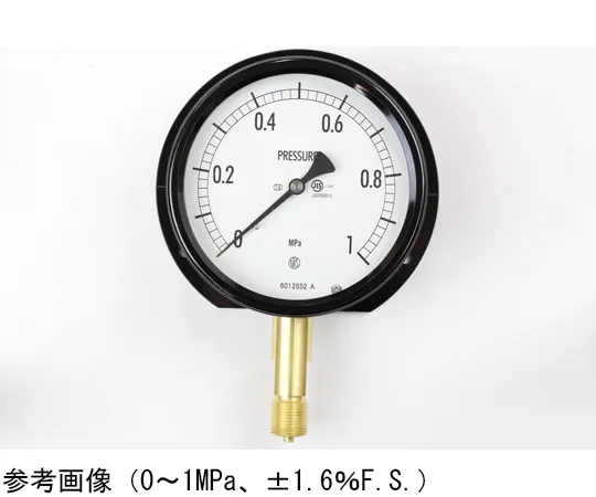 65-4304-83-20 Sealed Pressure Gauge (100Φ) Vertical B Frame 1 MPa with Inspection Certificate BE12-231