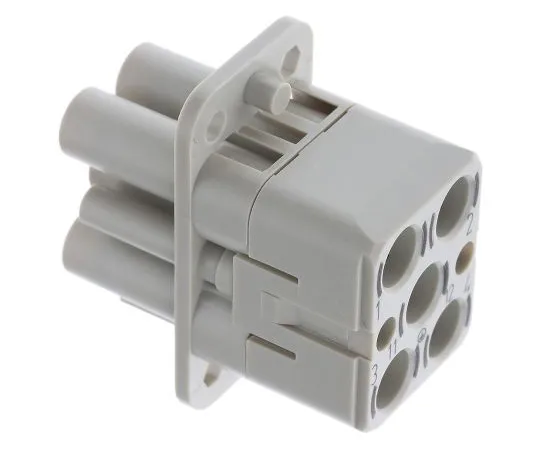 63-4841-86 Han Q Series Connector Insert, Female, 7 Way, 40A, 690 V 9120063141