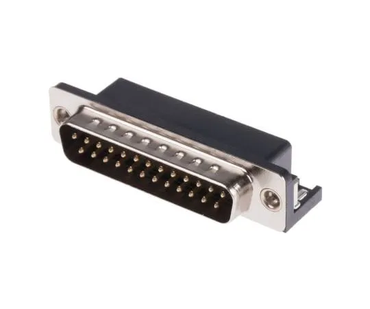 63-4742-11 RS Pro 25 Way Right Angle Through Hole PCB D-sub Connector Plug, 2.77mm Pitch, with 4-40 UNC, Threaded Insert 239-5883