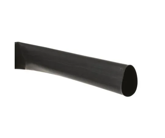 63-4768-50 TE Connectivity Black No Heat Shrink Tubing 32mm Sleeve Dia. x 1.2m Length, HTAT Series 4:1 Ratio HTAT-32/8-0-STK