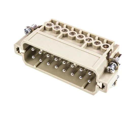 63-4717-15 Han A Series size 16 A Panel Mount Connector Insert, Male, 16 Way, 16A, 600 V 9200162612