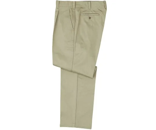 65-1244-43　［Discontinued］Work Clothes, Cotton Slacks Front Button Type Pants Bronze 70 m M6070-SITA-70　M6070-SITA-70