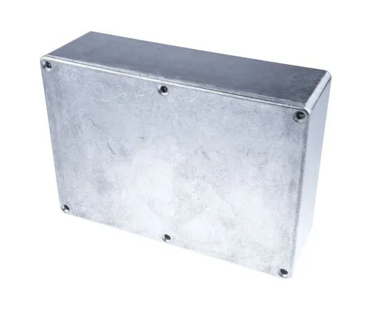 63-4843-77 RS PRO Die Cast Aluminium Enclosure, Shielded, 171.9 x 120.9 x 55mm 517-3355