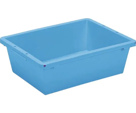 65-8735-10 Large Flat Container 35.2 L Blue 20365200BL502