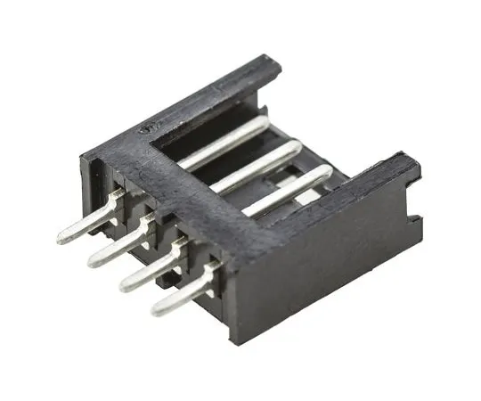 63-4840-85 TE Connectivity AMPMODU MOD II, 4 Way, 1 Row, Straight PCB Header 280371-1