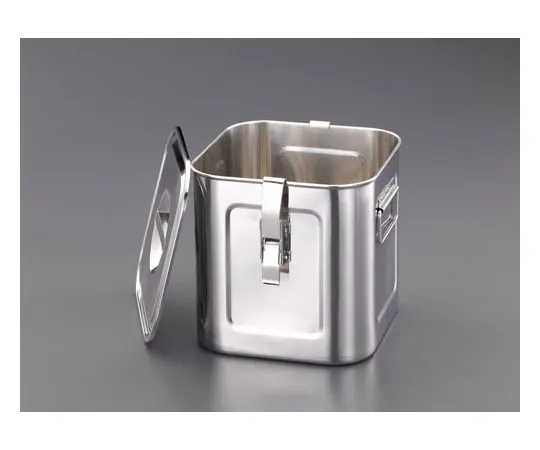 62-9129-27　[Stainless Steel] Deep Box (With Lid)　EA508SC-159