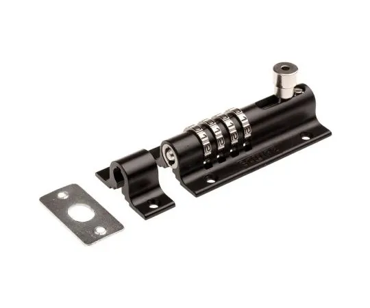 63-4841-93 Squire Steel No Powder Coated Door Bolt, 120 x 50mm RSCOMBI-4