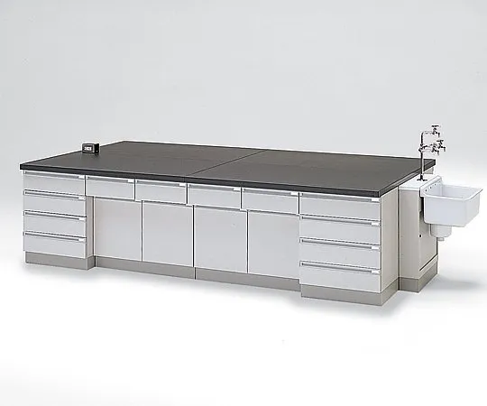 3-1197-01　［Discontinued］Central Laboratory Bench Wooden Type 1800 x 1200 x 850　SAG-1812H