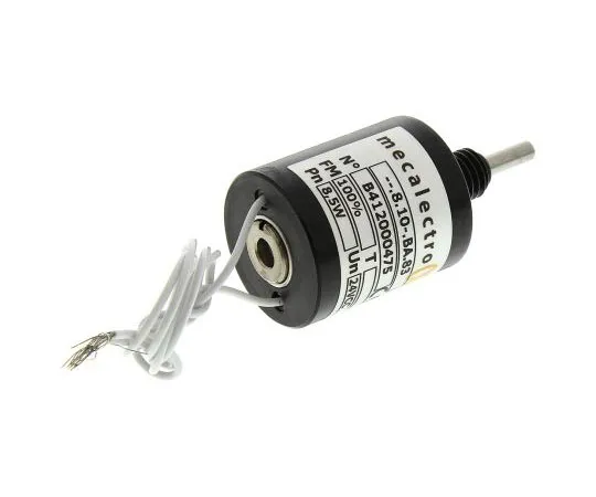 63-4713-30 Push Pull Action Tubular Solenoid, 10mm stroke, 24 V dc, 8.5W 810BA83