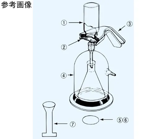 65-8686-51　［Discontinued］UniFlon Filter 10 Pieces (For Separate 13 ZS)　FZA-25