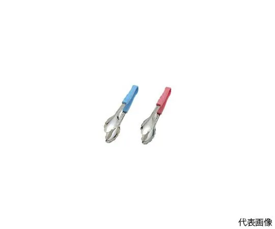 61-3223-40 Universal Stainless Tong with Colored PP Handle White OG-LW
