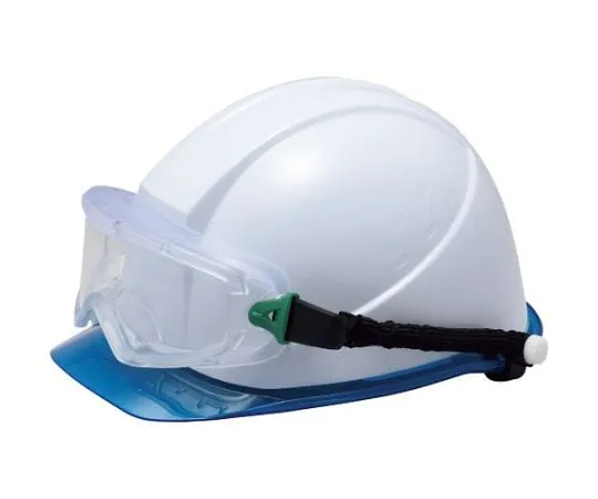 67-3140-91 JIS/ANSI Standard Product Goggles with Safety Glasses Spring (Anti-Fog Processing, Helmet Mounting) VG-501F-SB