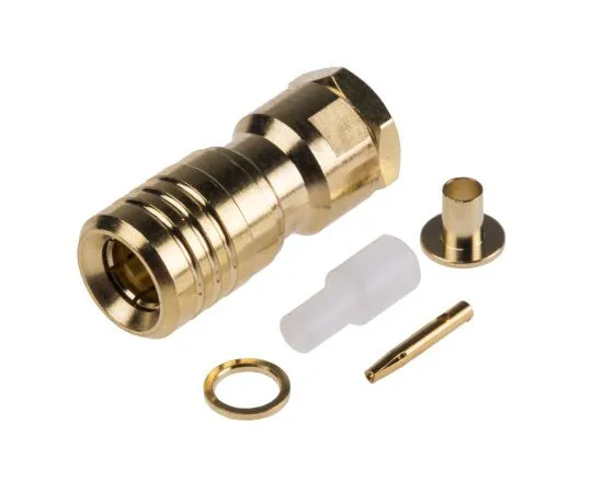 63-4874-18 RS Pro Cable Mount Subminiature SMB Connector, 50Ω Impedance, Clamp Termination, RG174/U cable type 546-3333