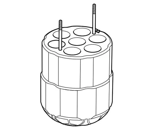 63-8460-80 Adapter 15mL Conical Tube for S-4x400 5910 702.000