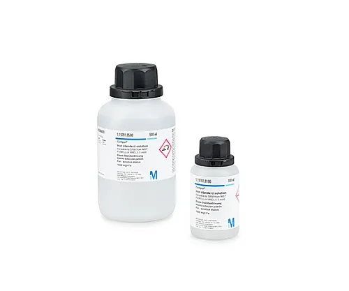 61-0321-50　Titanium Standard Solution Traceable For SRM Of NIST[(NH4) 2TiF6 in H2O], 1000mg/L Ti Certipur(R) 170243 500mL　1.70243.0500
