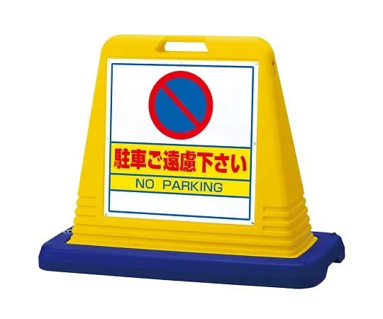 62-6117-26 Sign Cube No Parking With Single WT 874-021A