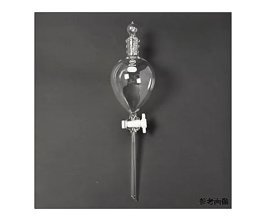 65-8679-43 Funnel Separatory (PTFE Cock) TS Sliding Part 15/25 50 mL White 1001-15050