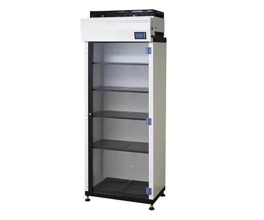 3-7758-01　［Discontinued］Chemical Storage Shelf (With Air Cleaning Function) 796 x 470 x 1752mm　NS800