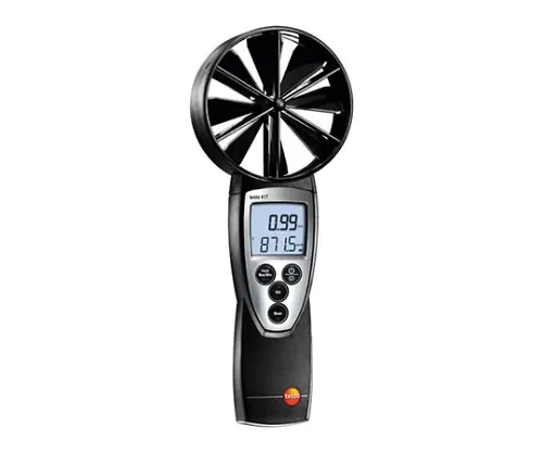 61-0103-37　［Discontinued］testo417 Compact Class φ100mm Vane Type Wind Velocity and Wind Flow Meter　5604170