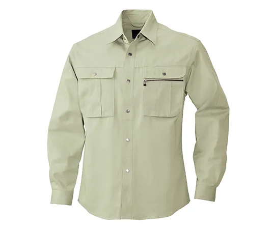 63-1812-07 Long Sleeve Shirt Ivory 857-11-S