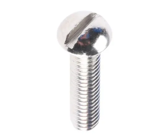 63-4816-32 RS Pro Round Head Brass Slot Nickel Plated6BA, 1/2in47.9 482-8925