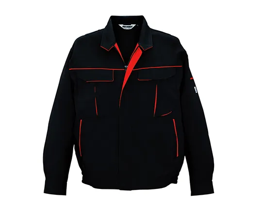 63-1786-05 Long Sleeve Jacket Blackx Red 2627-74-S