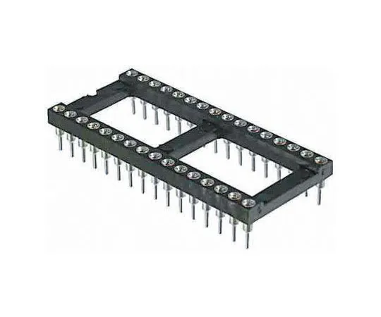 63-4737-49 Winslow 2.54mm Pitch Vertical 16 Way, Through Hole Turned Pin Open Frame IC Dip Socket, 3A W30516SFTRC