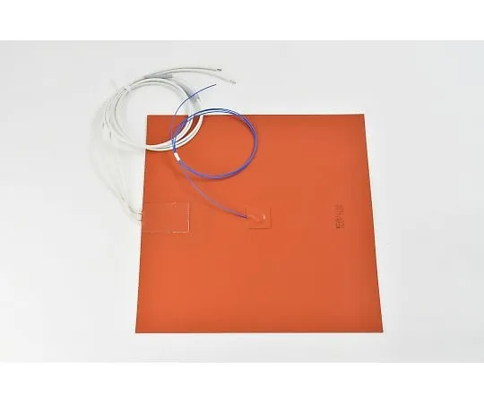 64-3423-88　Silicon Rubber Heater [Thermocouple 10m, Lead wire extension 10m] 100V 720W 300mm x 300mm　SR100-720-300-300-K10