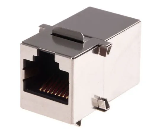 63-4718-62 RS PRO RJ45 Modular Coupler, 2 Port, Shielded 186-3111