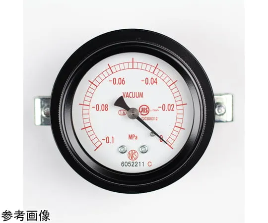 65-4293-51-20 Sealed Pressure Gauge (60Φ) Vacuum Gauge (Negative Pressure Gauge) Embedded D Frame (Mounting Bracket) - With 0.1~0 MPa with Inspection Certificate BA15-121