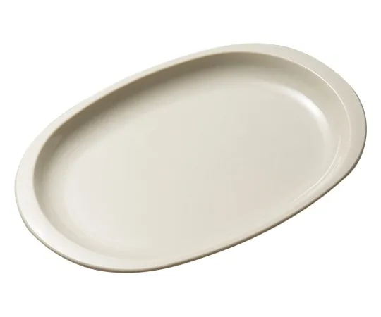 62-2924-26 (Gray) Polypropylene oval Plate 1707GR